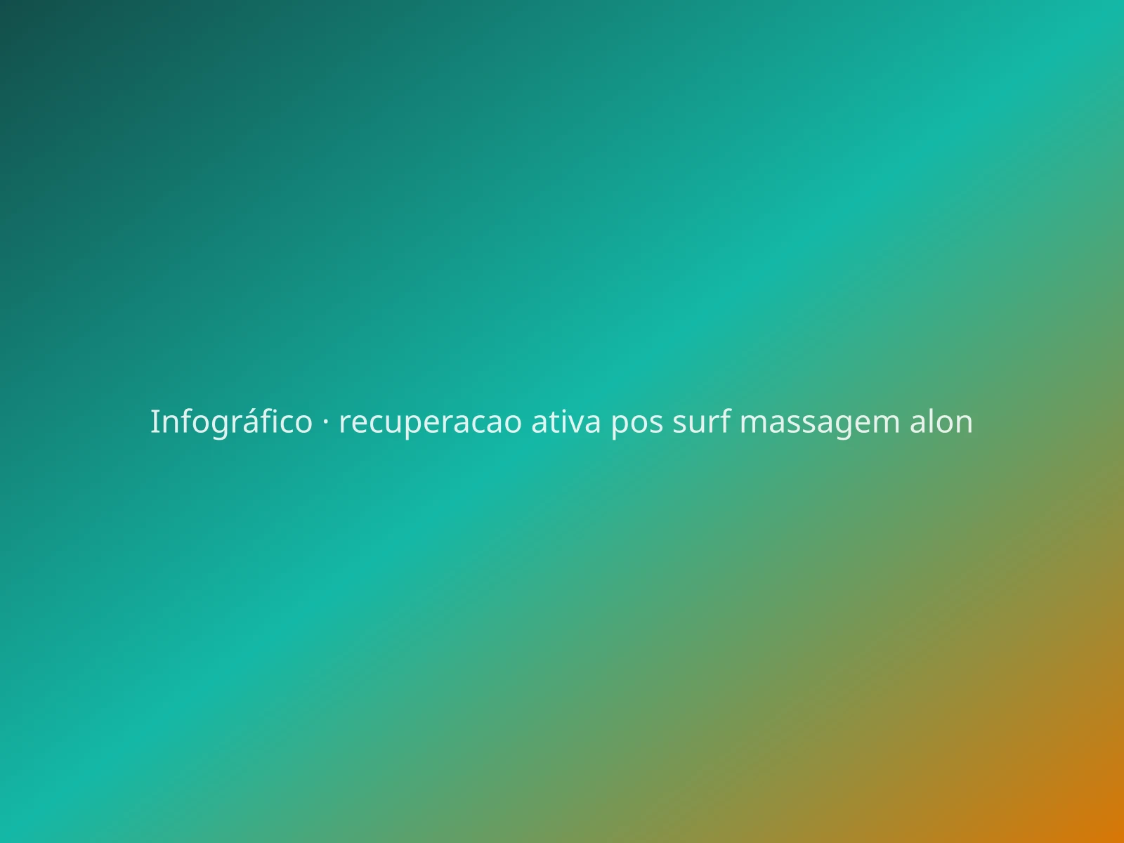 Recuperação ativa pós-surf: sequência sugerida: Ericeira e Peniche — ilustração editorial (não é cronograma médico).