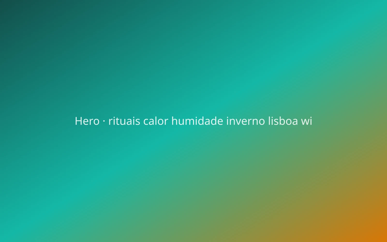 Inverno húmido em Lisboa — chuva e calçada molhada