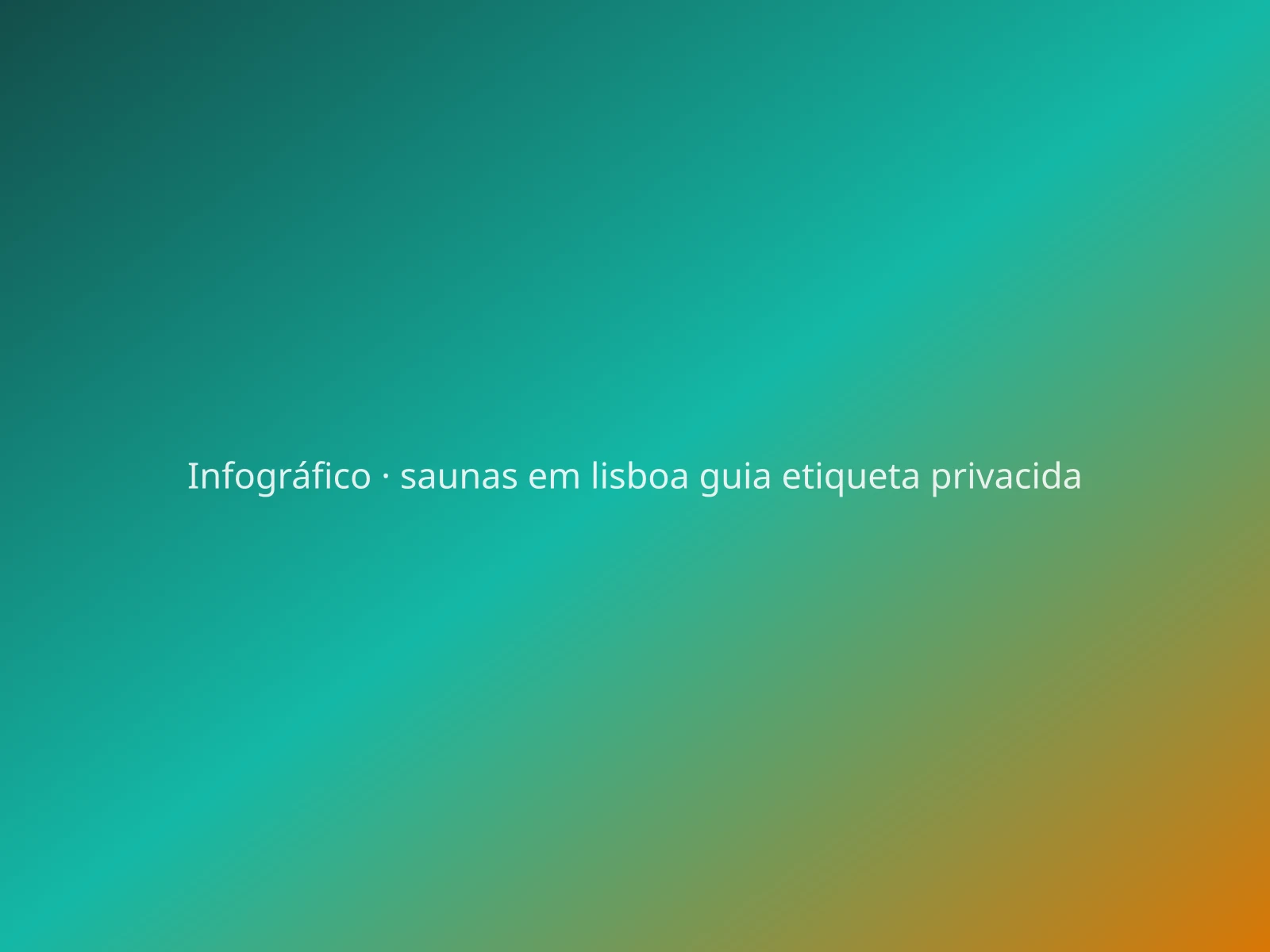 Saunas em Lisboa — etiqueta, privacidade e horários: Vestuário, horários e privacidade no circuito spa — ilustração editorial.